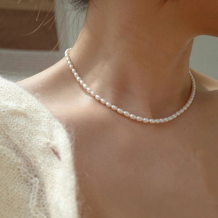 Temi Pearl Necklace