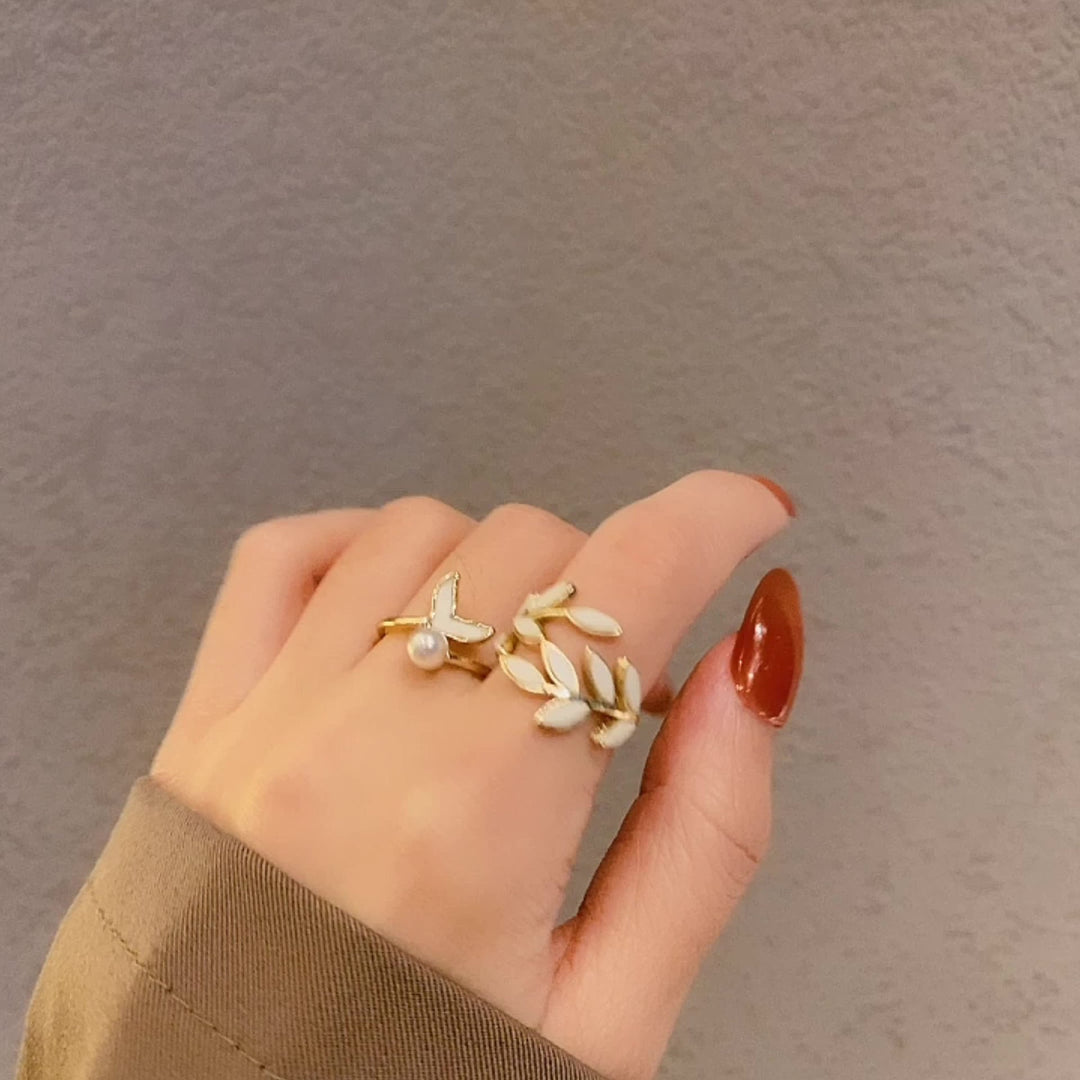 Gold Leaf Ring