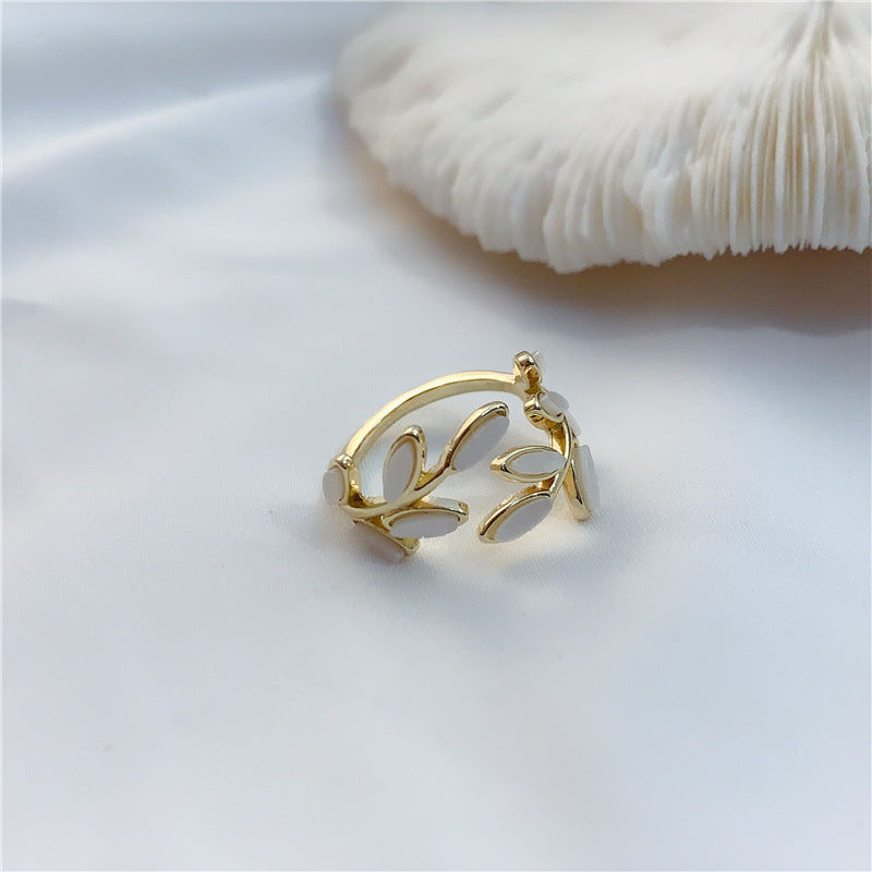 Gold Leaf Ring