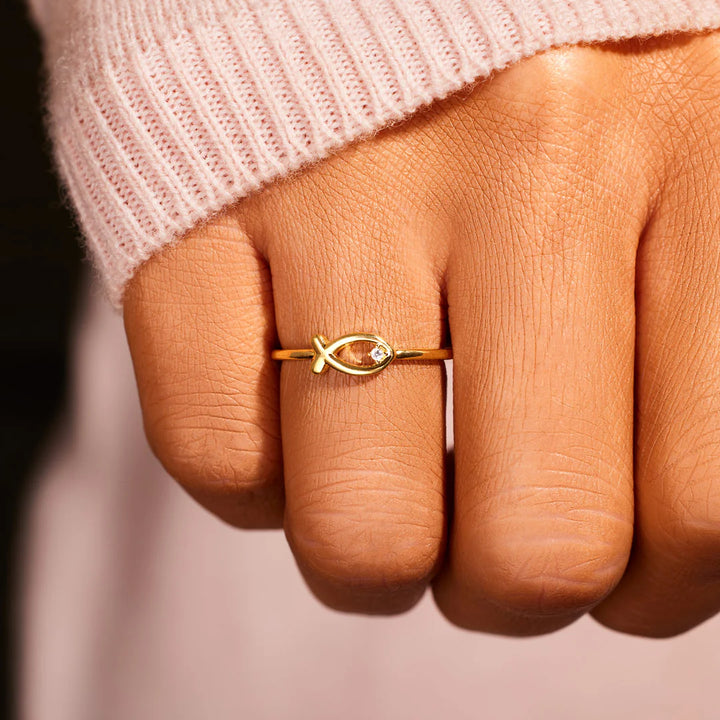 Swimming Fish Ring