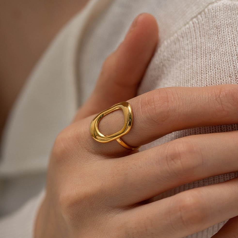 Geometric Rectangle Ring