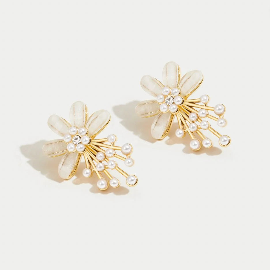 Eternal Bloom Flower Earrings