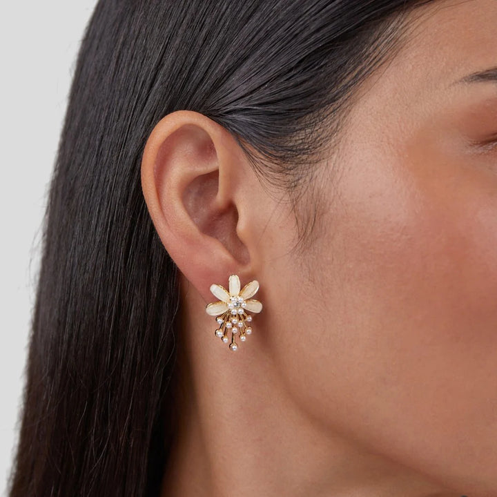 Eternal Bloom Flower Earrings