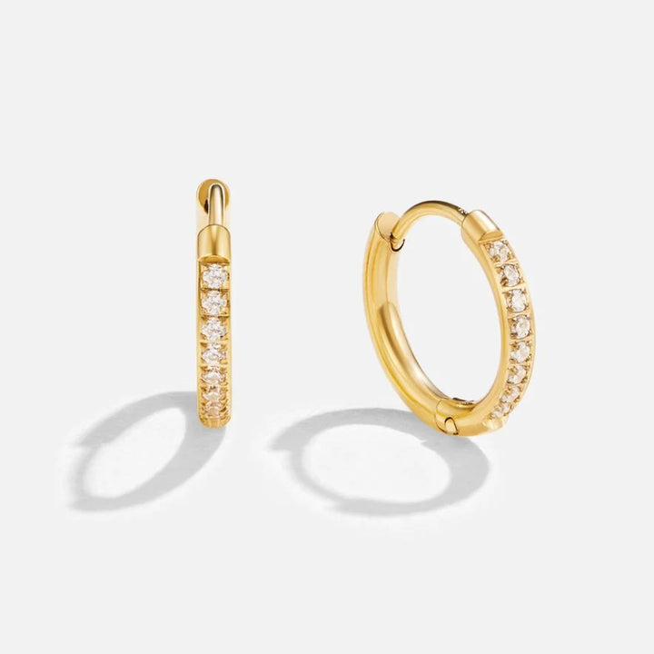 Eternity Hoop Earrings