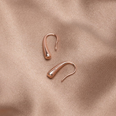 Francesca Water Drop Gold Earrings