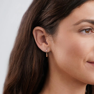 Francesca Water Drop Gold Earrings
