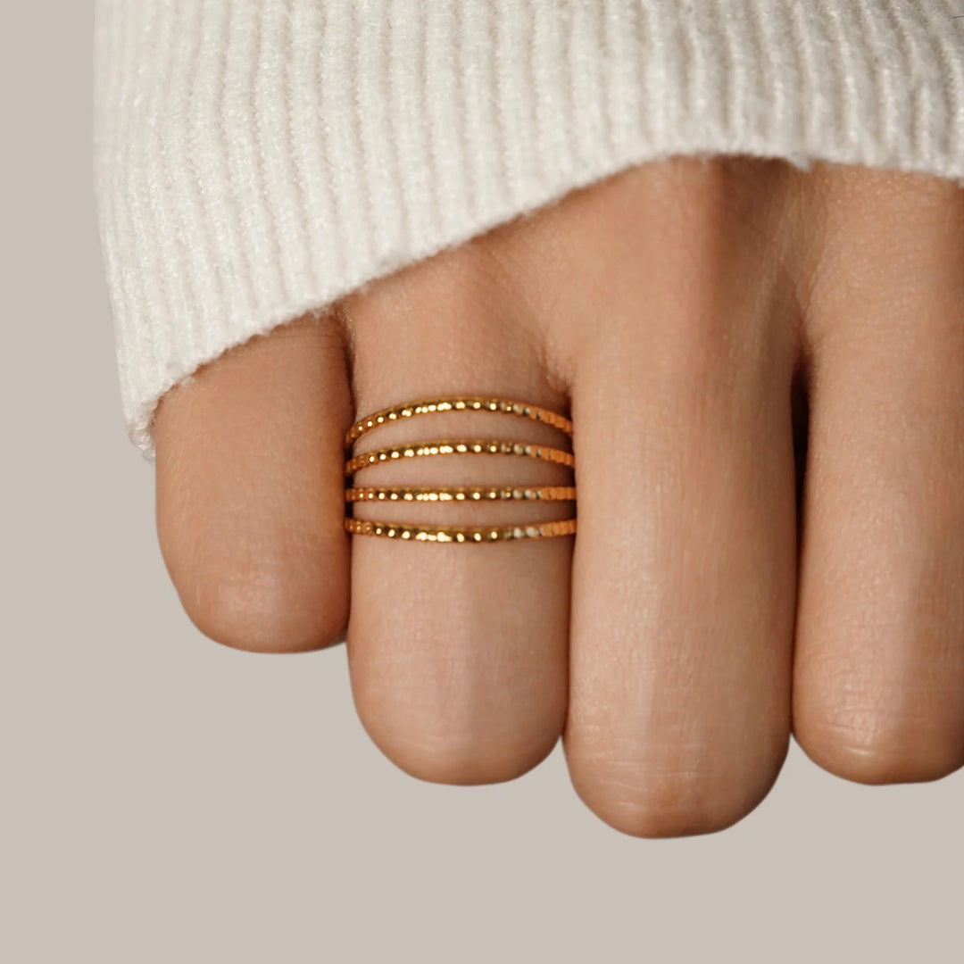 Madison 18K Layered Ring