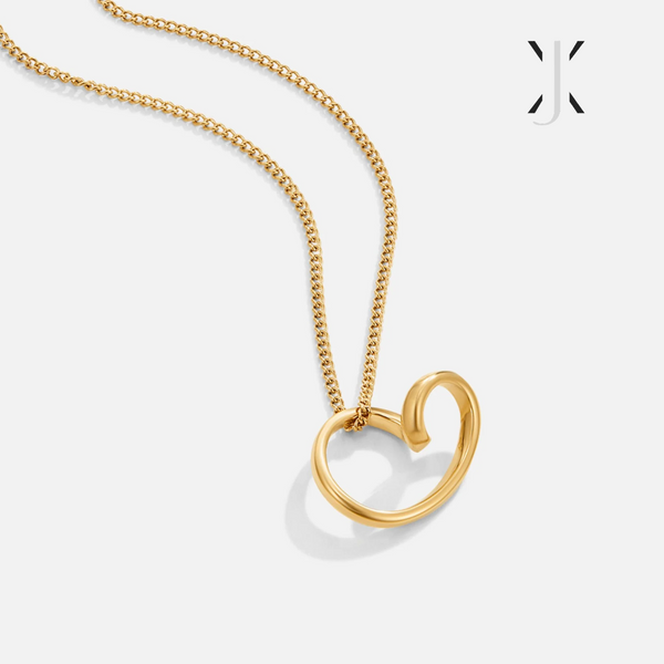 Twisted Heart Necklace