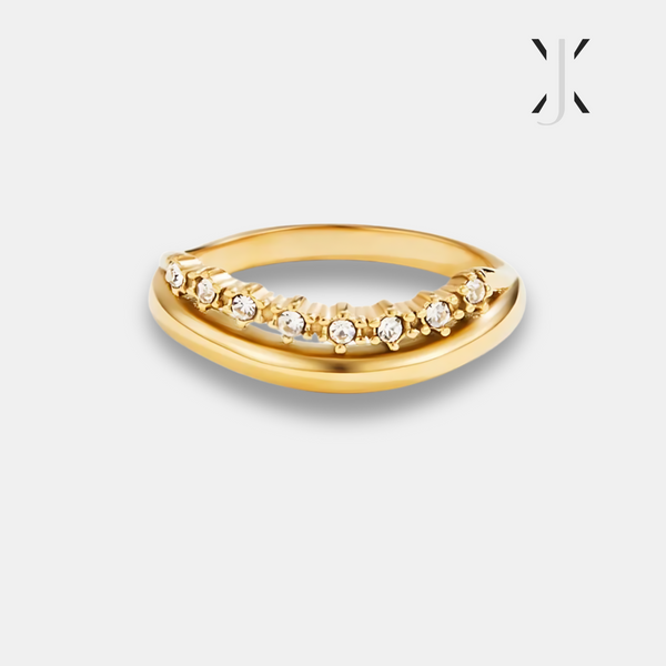 Marissa Crystal Layered Ring
