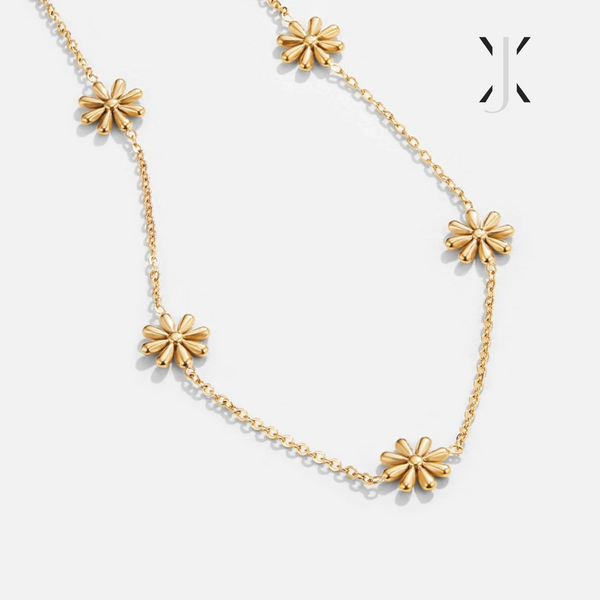 Flower Power 18K Gold Necklace