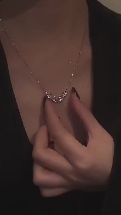Magnetic Clover Necklace.