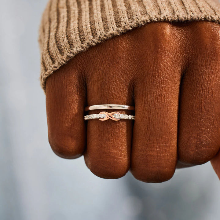 Infinity Pavé Ring