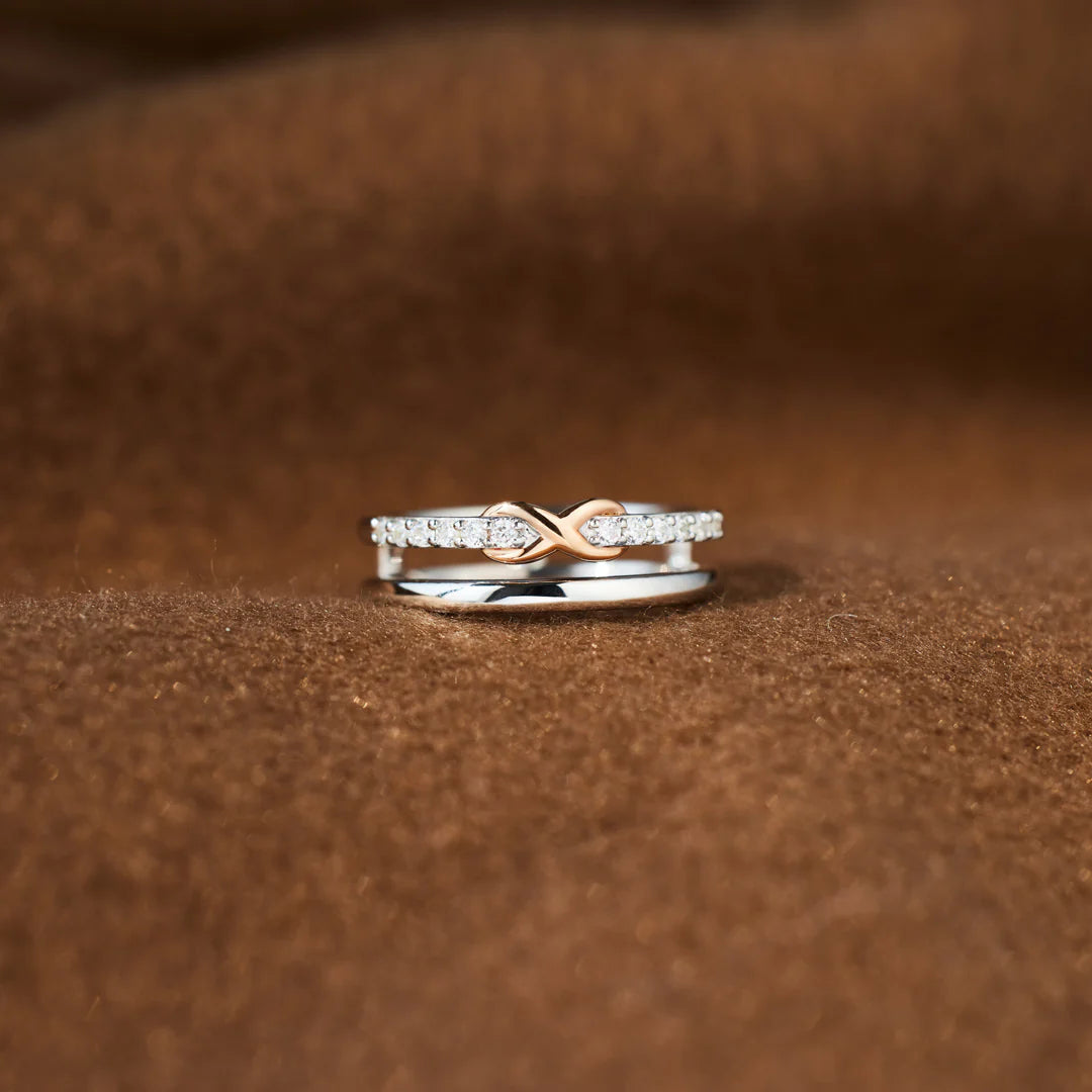 Infinity Pavé Ring