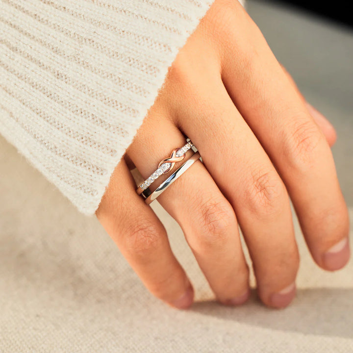 Infinity Pavé Ring