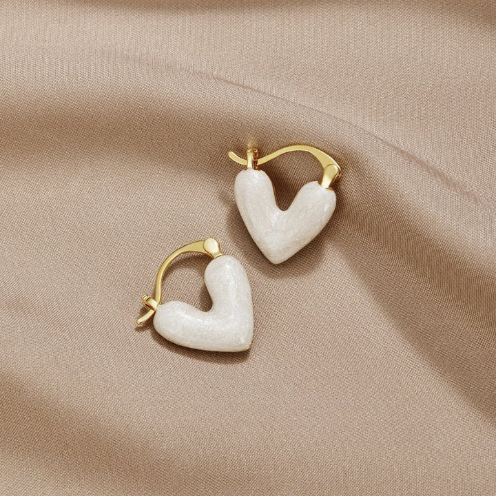 ‘Pure Love’ Heart Earrings