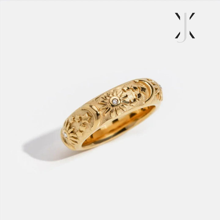 Celestial Gold Ring