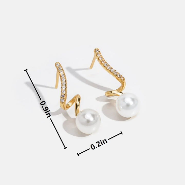 Tamara Pearl  Earrings