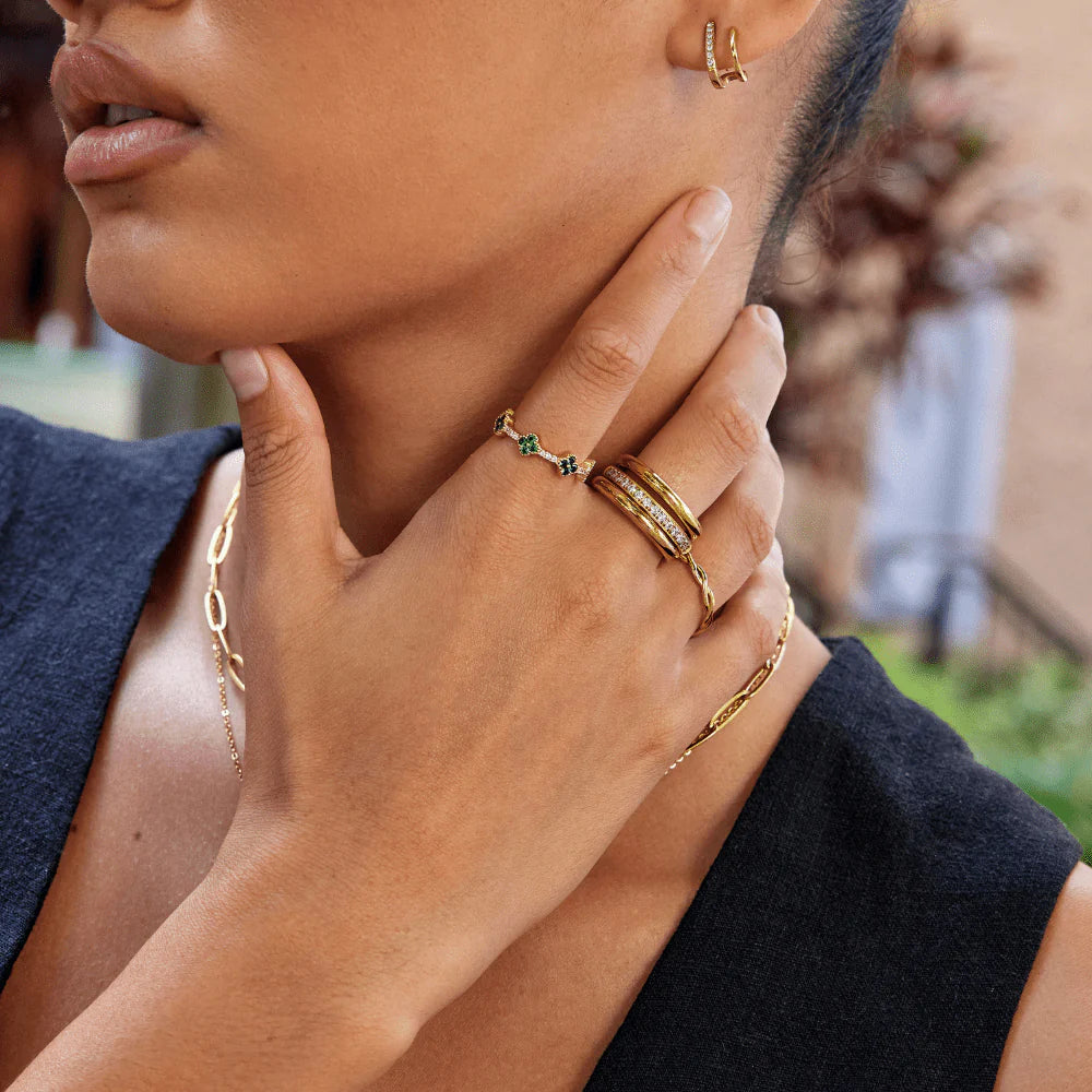 Vana Trio Gold Ring