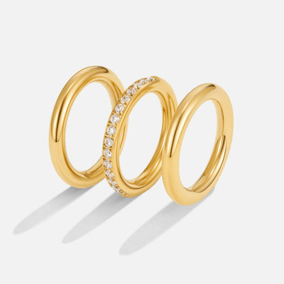 Vana Trio Gold Ring