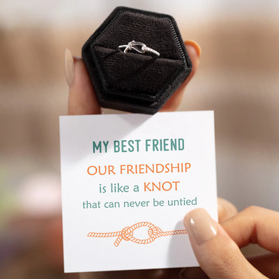 Friendship Hitch Knot Ring